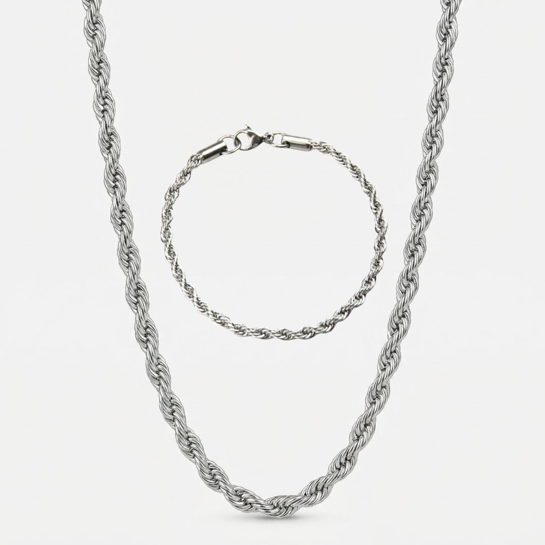Set | Double Pearl & Double Rope - Element Juwelier