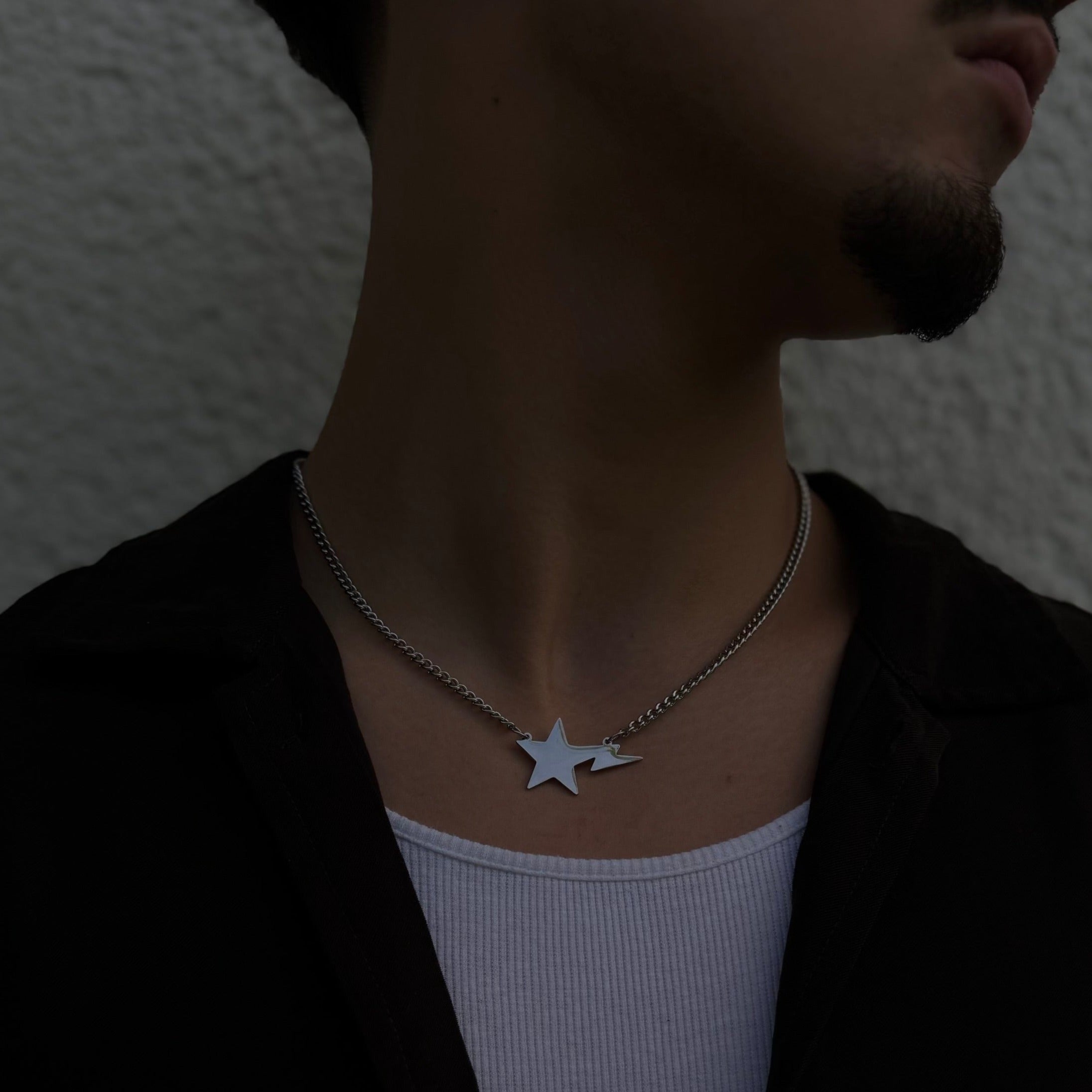 Set | Shooting Star Chain und Perlenkette - Element Juwelier