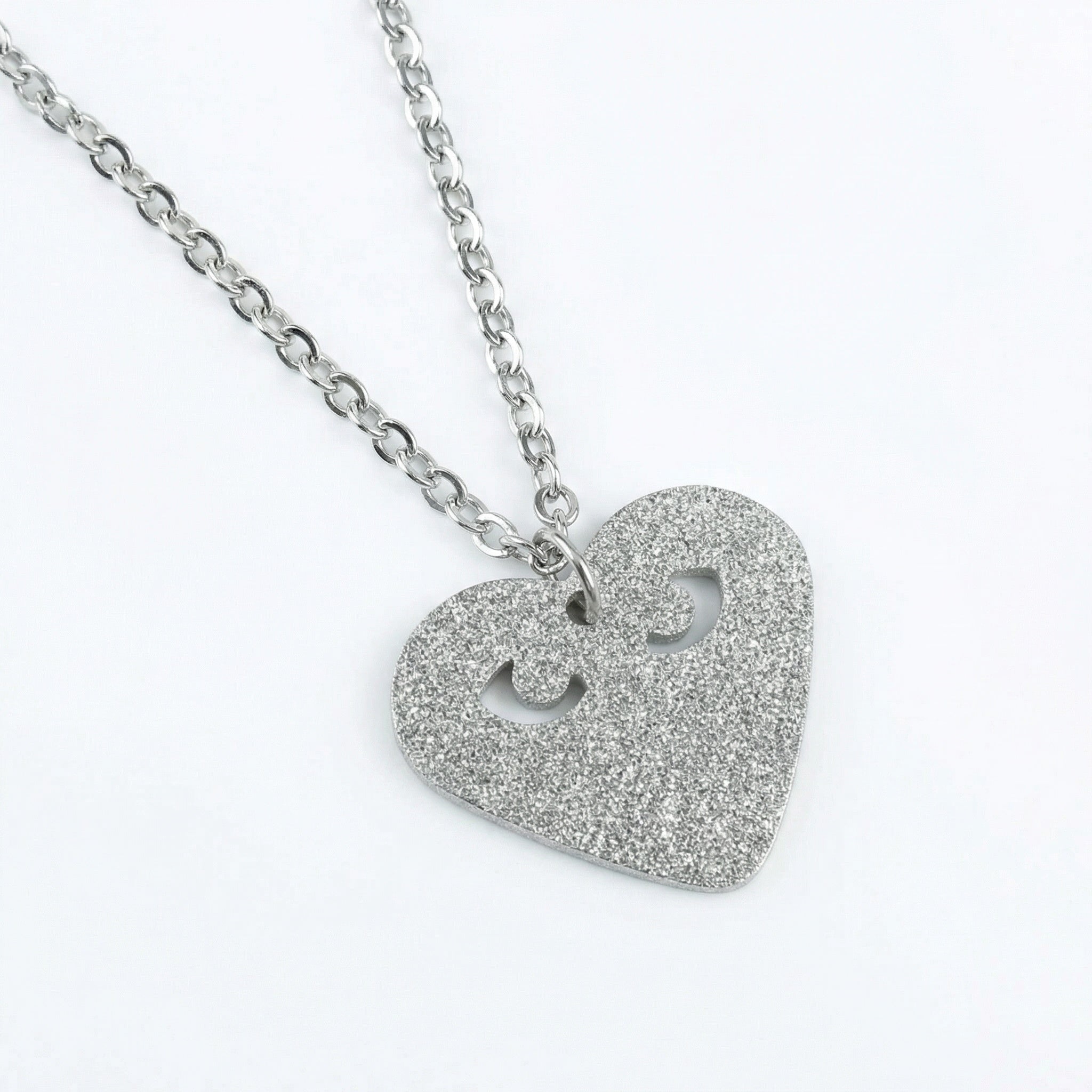 Frosted Heart Chain - Element Juwelier